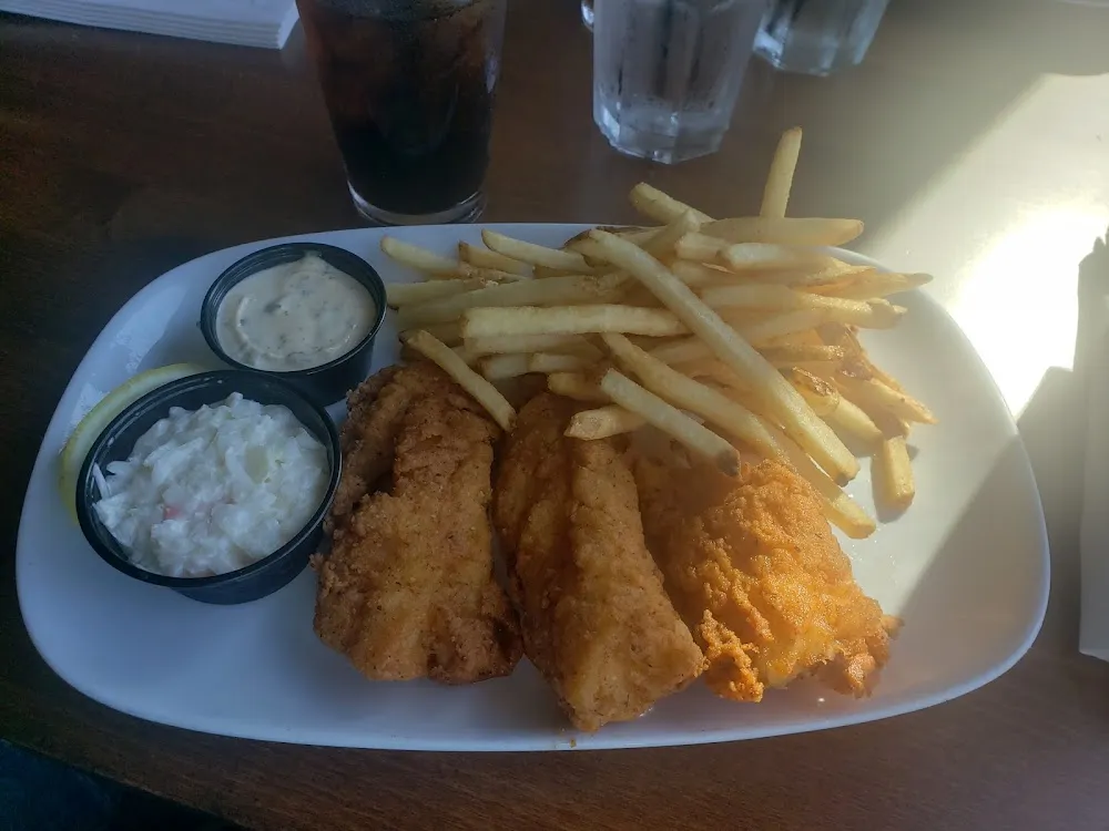 Fish Dinner Shore Lunch the Boathouse Minocqua WI